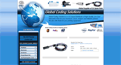Desktop Screenshot of globalcodingsolutions.com